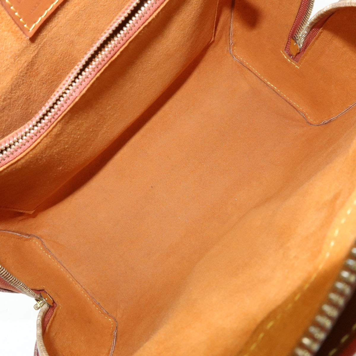 Louis Vuitton Epi Pont Neuf Leather Hand Bag Zipang Gold M52058