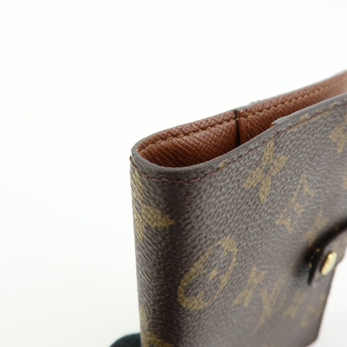 Louis Vuitton Monogram Agenda PM Planner Cover Brown R20005