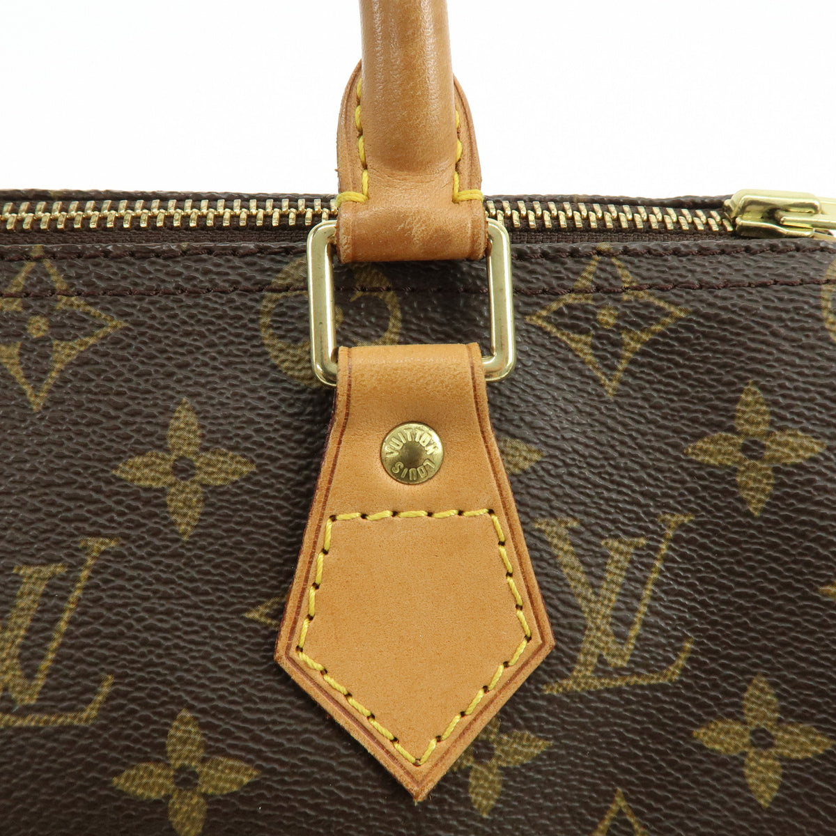 Louis Vuitton Monogram Speedy 25 Boston Bag Hand Bag Brown M41528