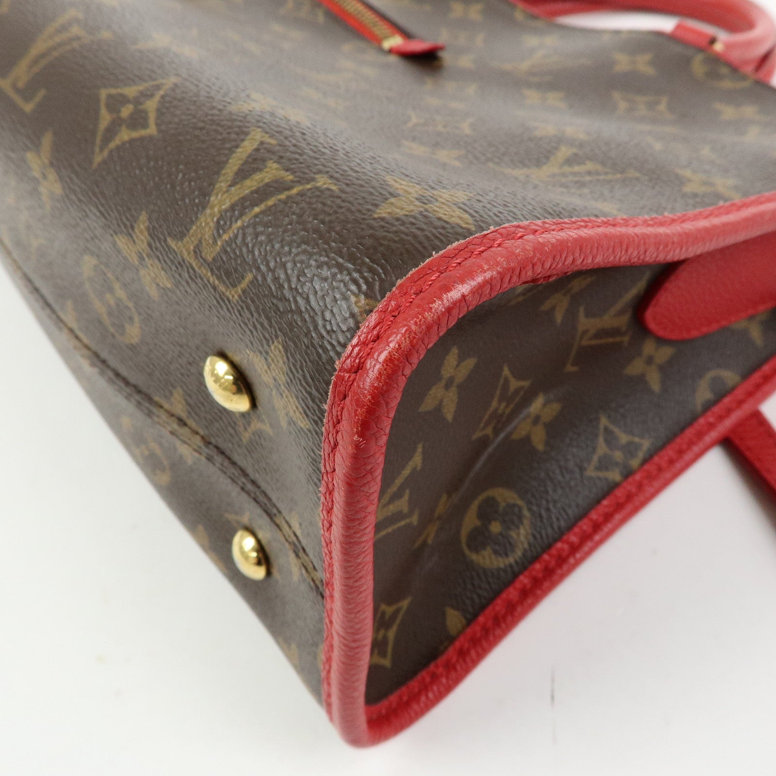 Louis Vuitton Monogram Popincourt PM 2Way Shoulder Bag Brown M43433