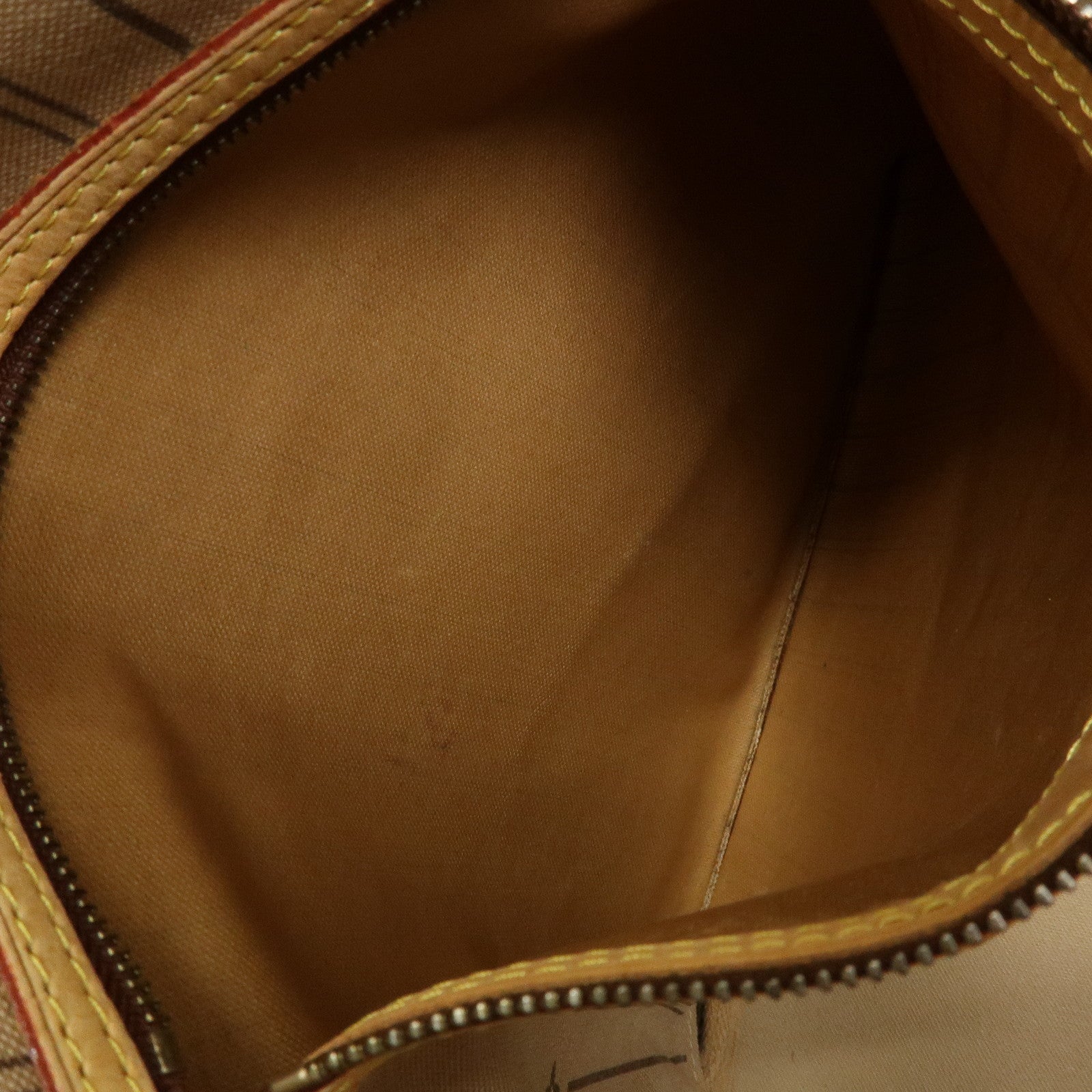 Louis Vuitton Monogram Neverfull MM Tote Shoulder Bag Brown M40156