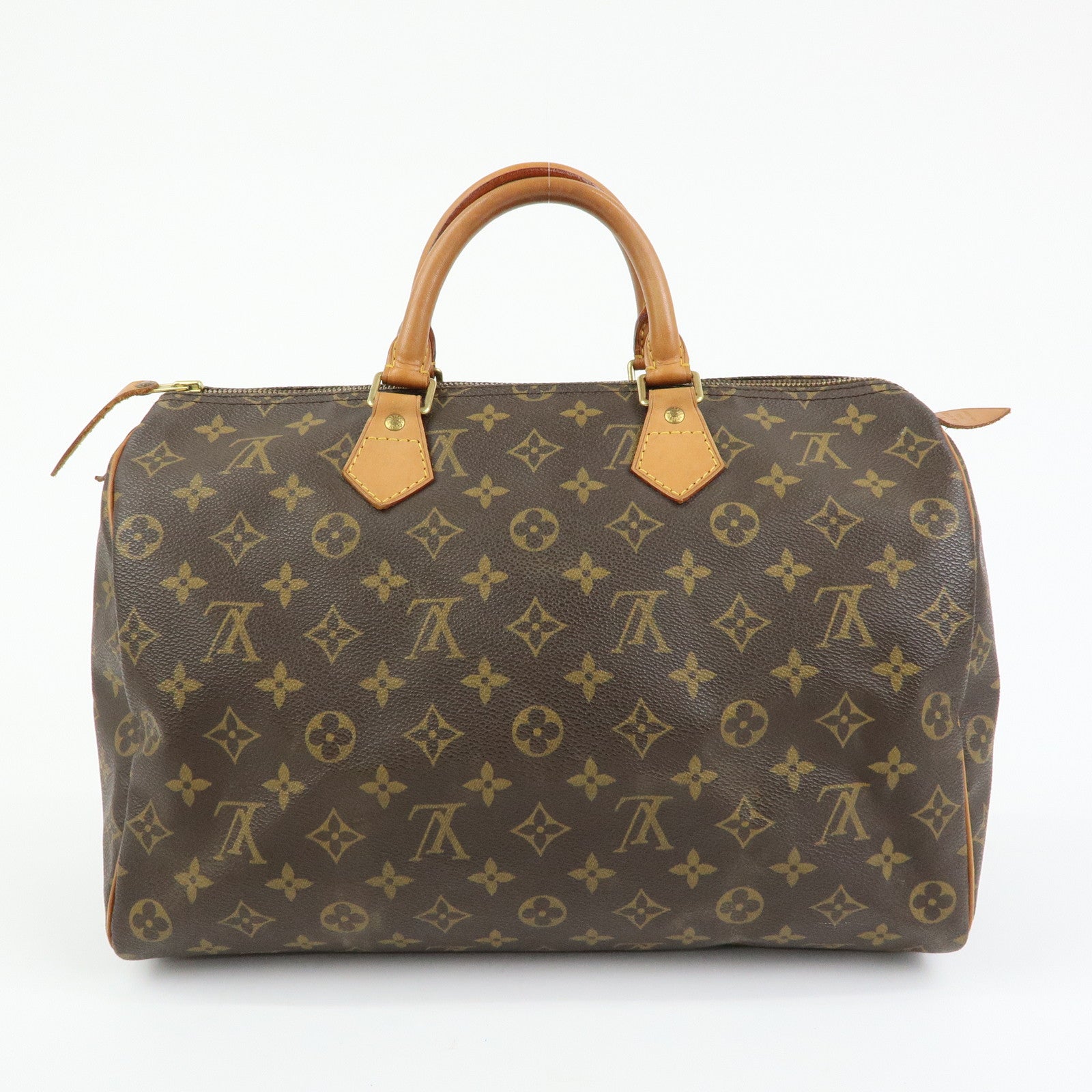 Louis Vuitton Monogram Speedy 35 Boston Bag Hand Bag M41524