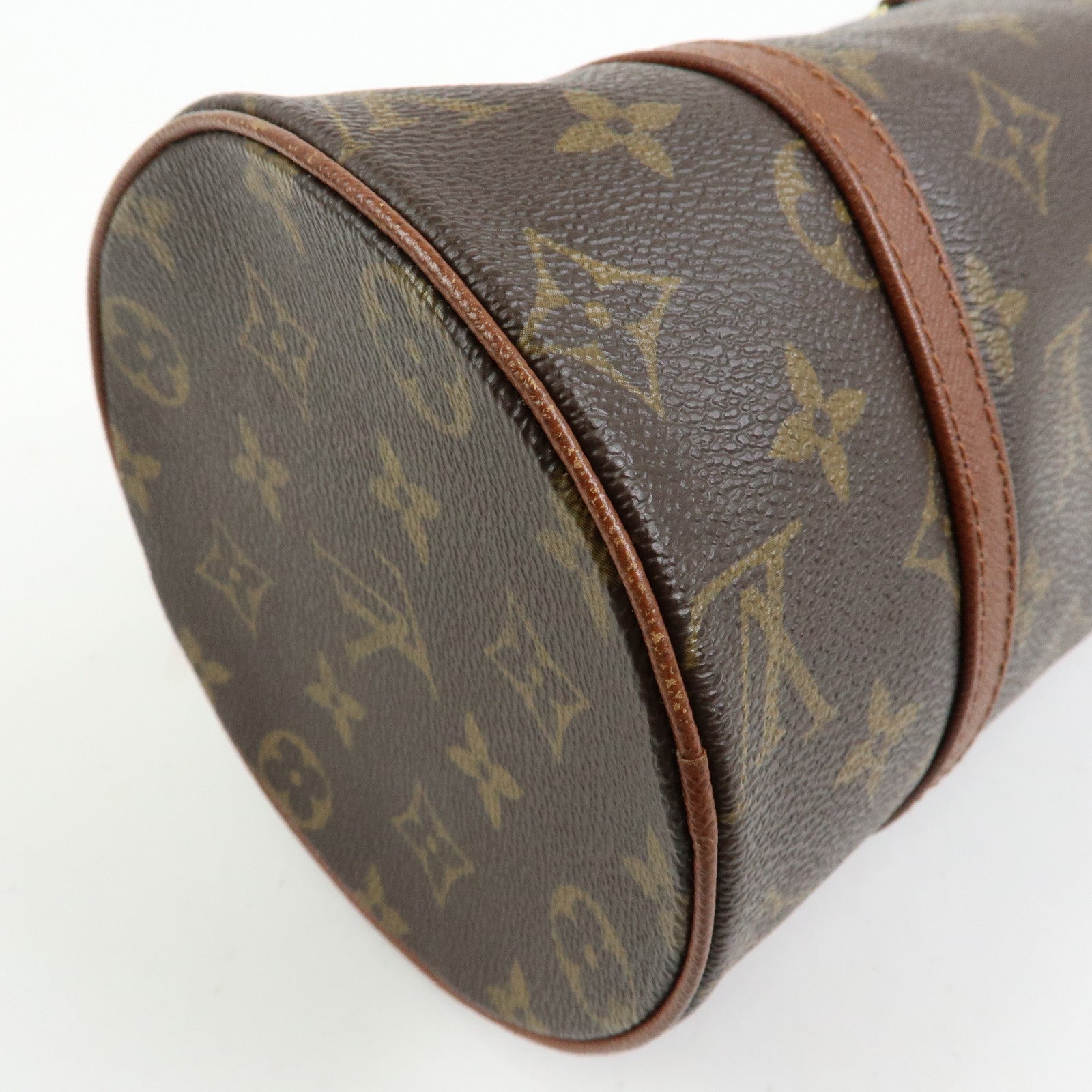 Louis Vuitton Monogram Papillon 26 Hand Bag Brown M51366