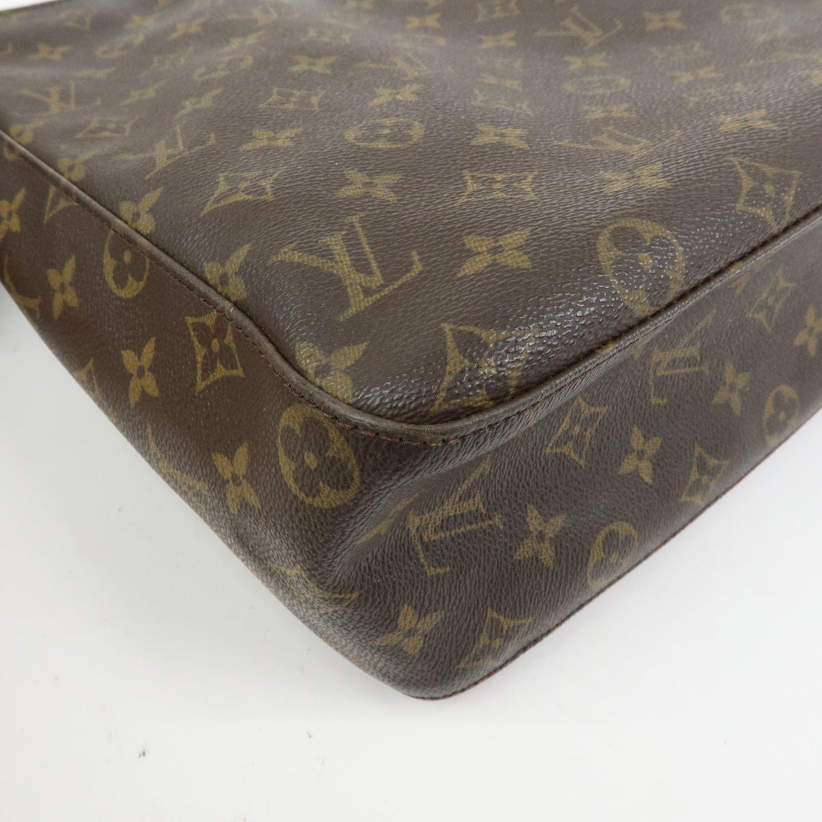 Louis Vuitton Monogram Looping GM Shoulder Bag Brown M51145