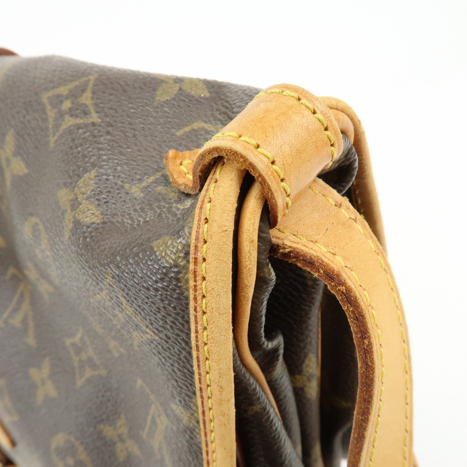 Louis Vuitton Monogram Saumur 30 Canvas Shoulder Bag Brown M42256