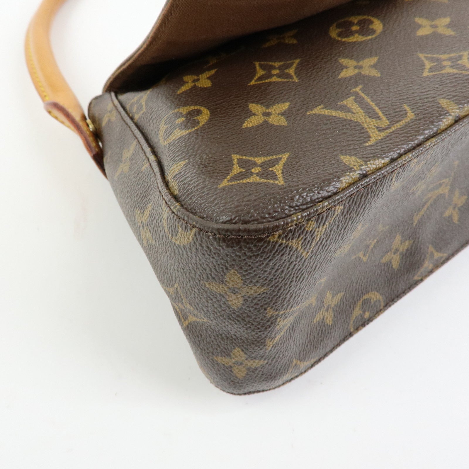 Louis Vuitton Monogram Mini Looping Shoulder Bag Brown M51147