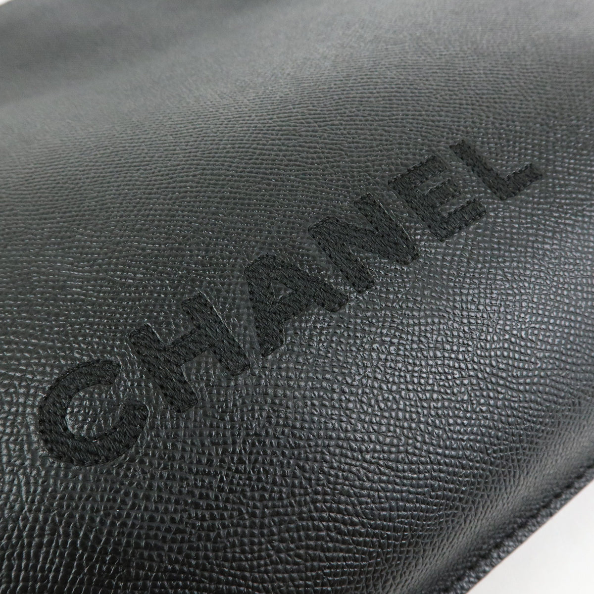 CHANEL Caviarskin Shoulder Bag Tote Bag Hand Bag Black