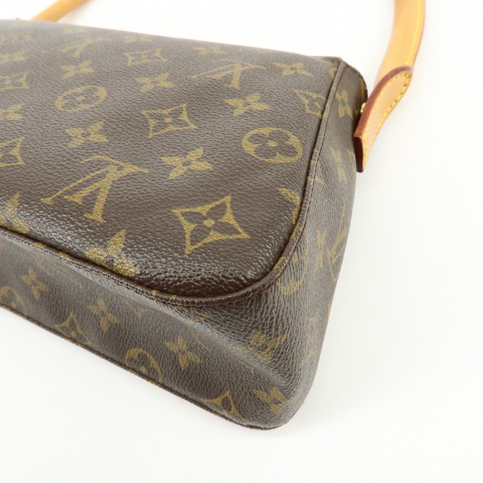 Louis Vuitton Monogram Mini Looping Shoulder Bag Brown M51147