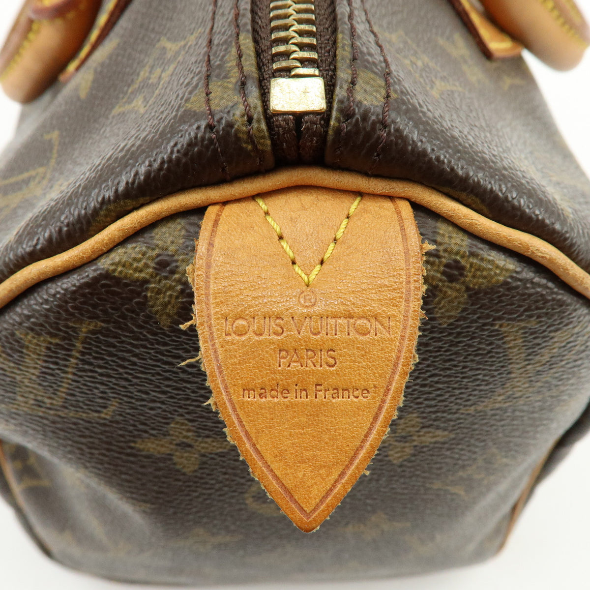 Louis Vuitton Monogram Speedy 30 Boston Bag Hand Bag Brown M41526
