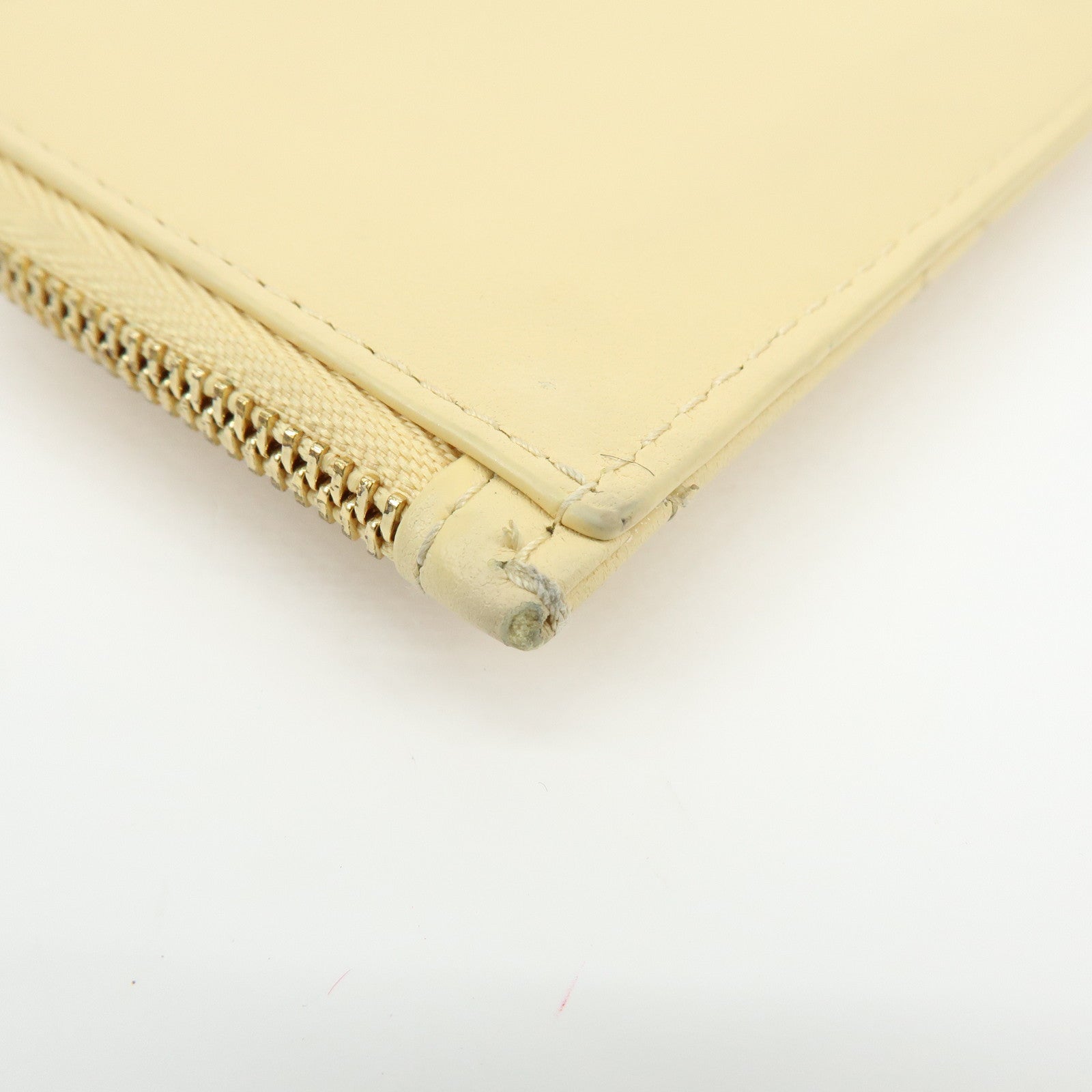 Christian Dior Lady Dior Cannage Cosmos Lambskin Card Case Yellow