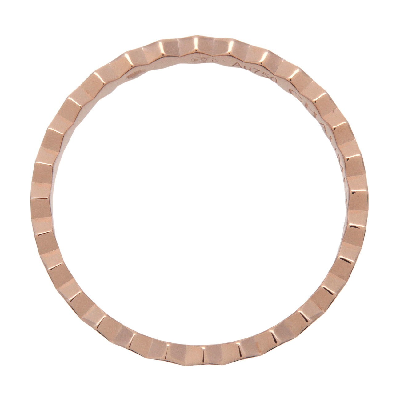 CHAUMET Bee My Love Honeycomb Ring K18 750PG Rose Gold #53 081931