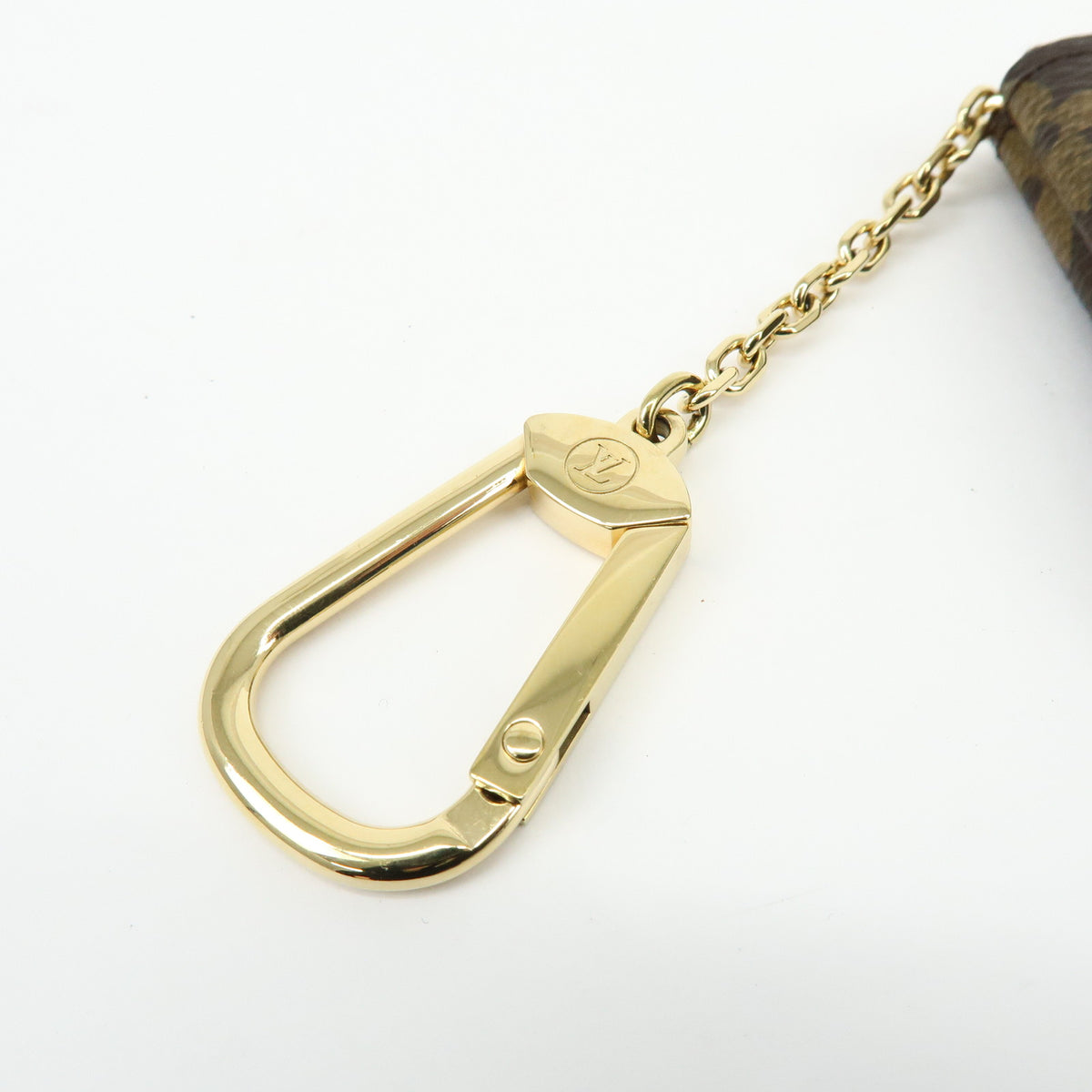 Louis Vuitton Monogram Pochette Cles Coin Case Key Case M62650