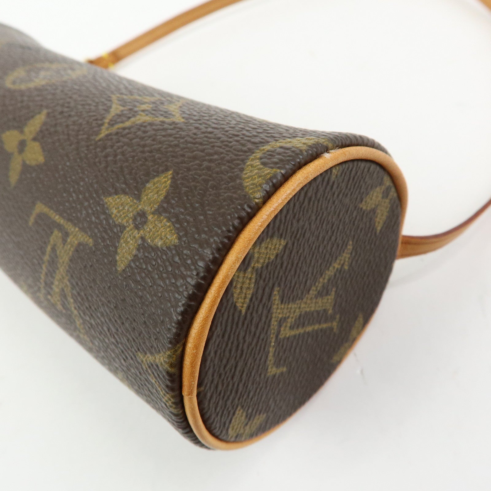 Louis Vuitton Monogram Mini Pouch for Papillon Bag Brown