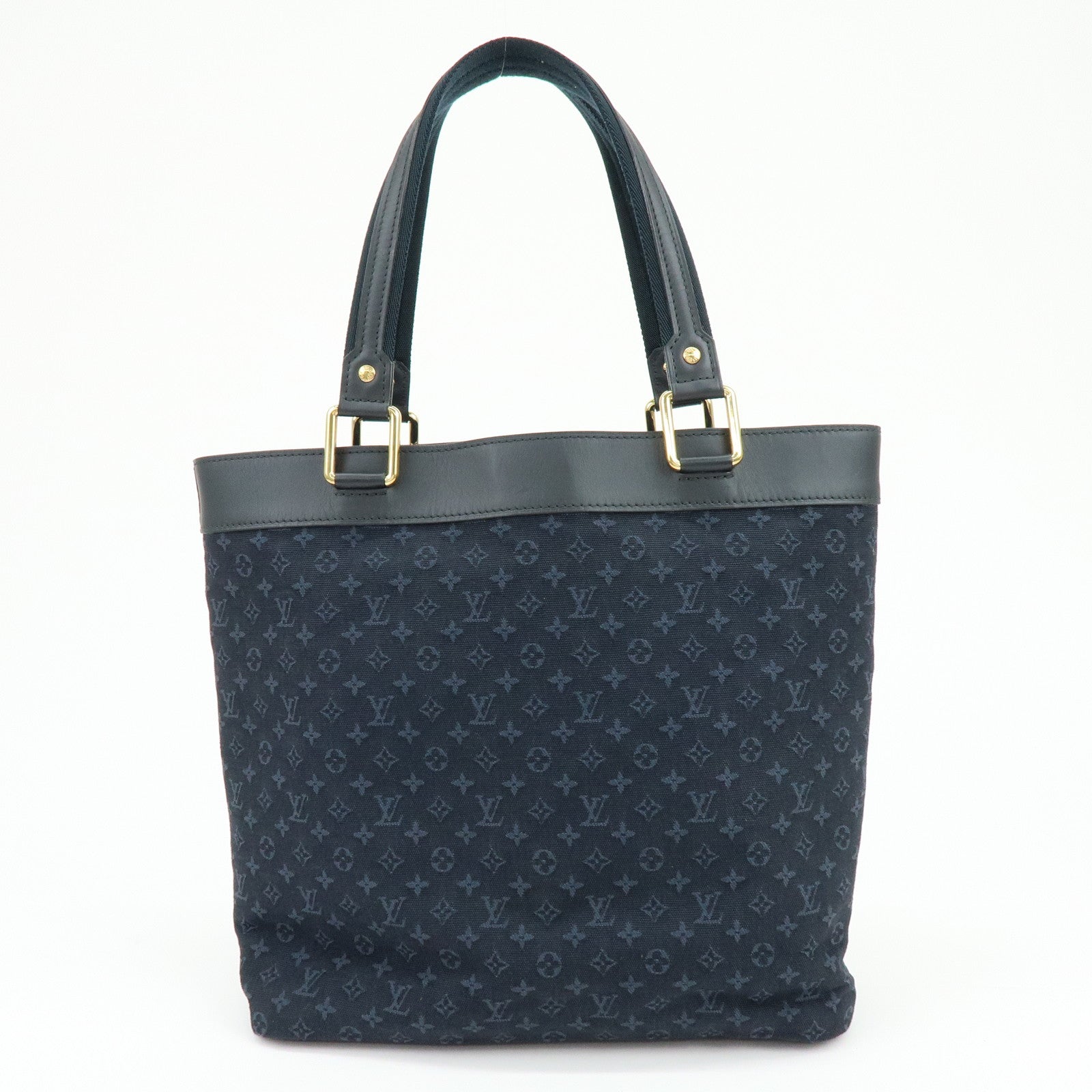 Louis Vuitton Monogram Mini Lucille GM Canvas Tote Bag Blue M92679