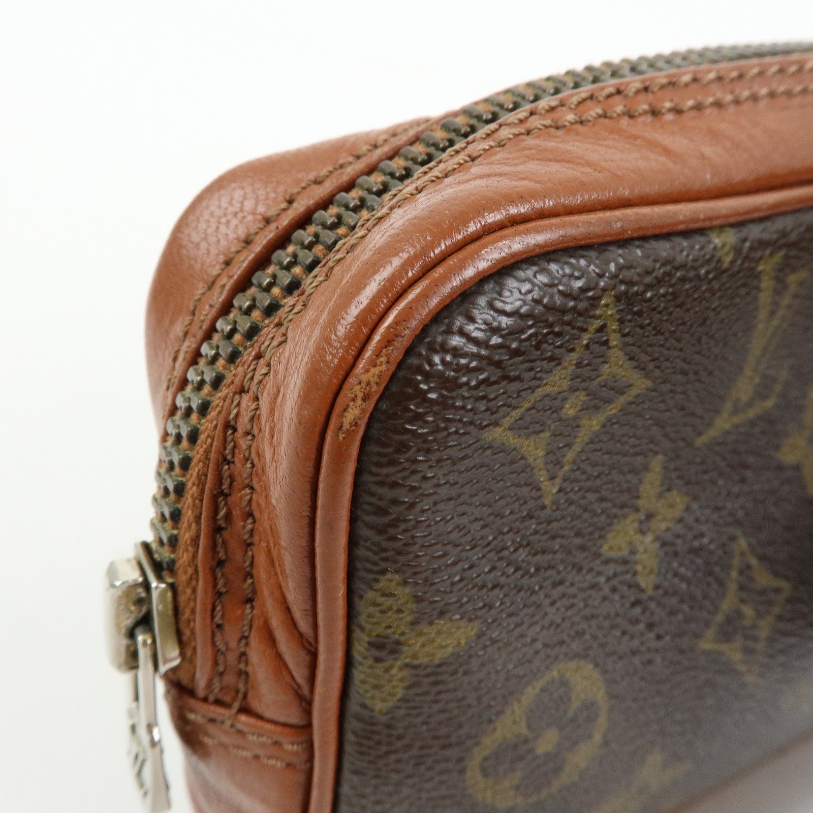 Louis Vuitton Monogram Pochette Marly Bandouliere Bag Brown M51828