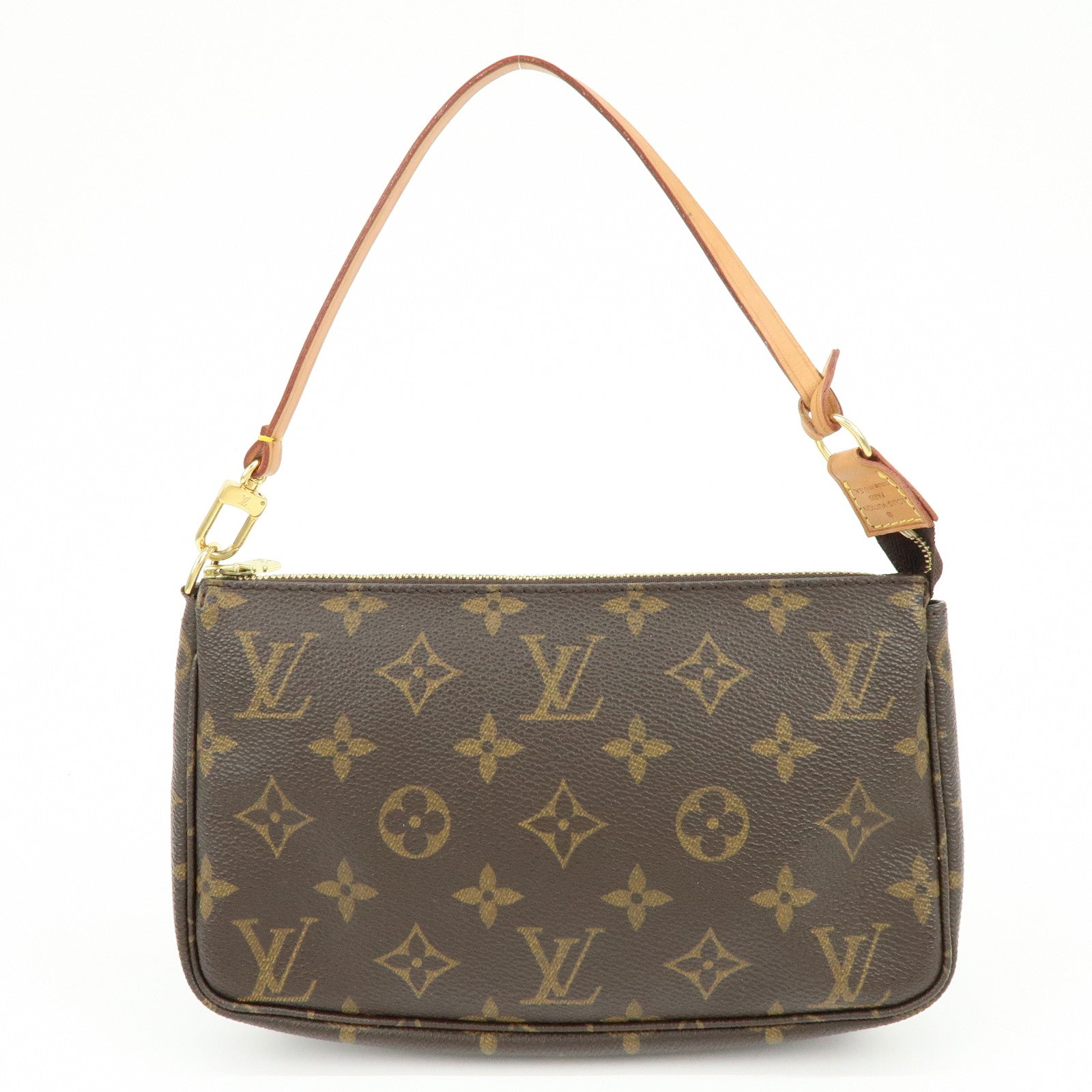 Louis Vuitton Monogram Pochette Accessoires Pouch Hand Bag M51980