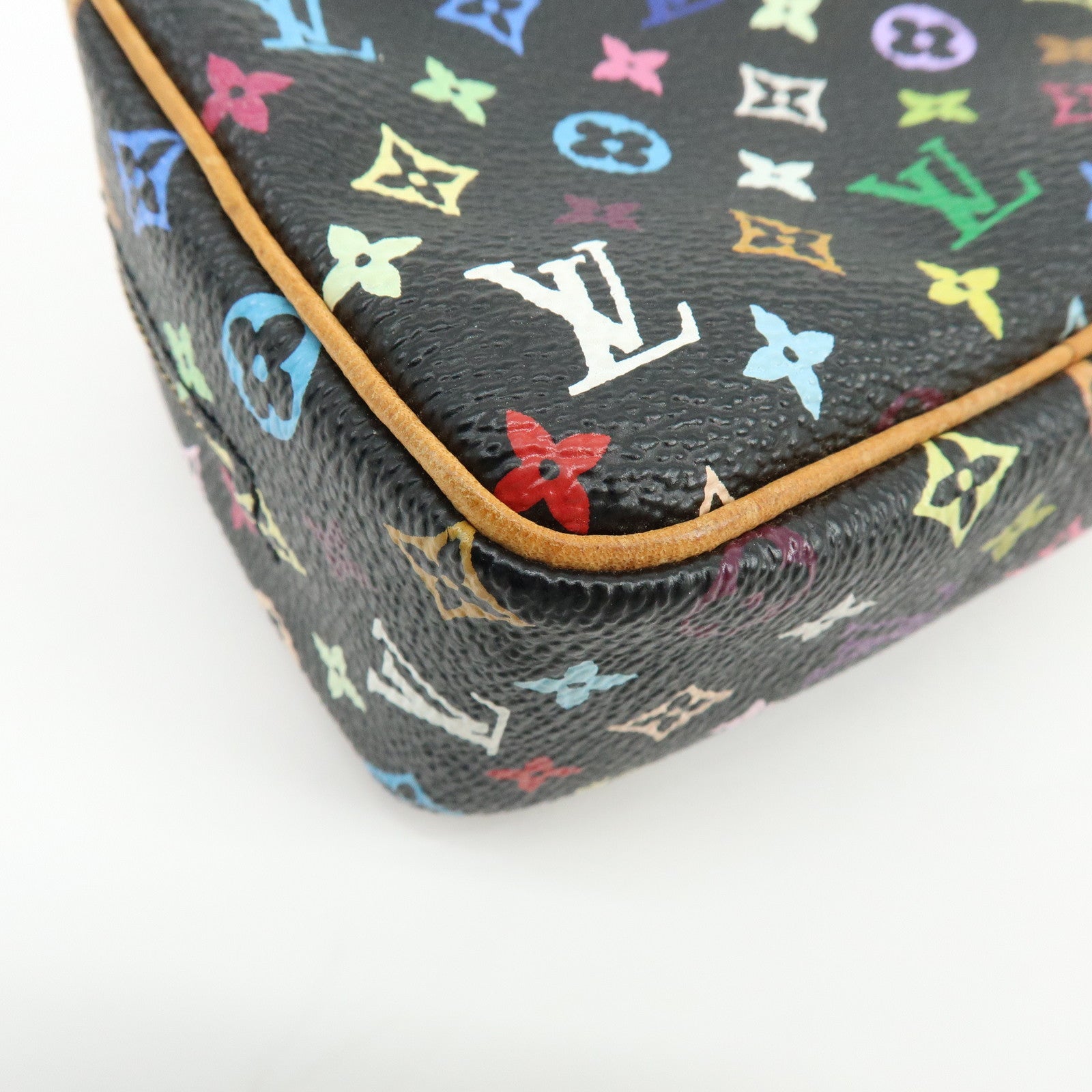 Louis Vuitton Monogram Multicolor Trousse Wapity Pouch Wrist Bag M58034