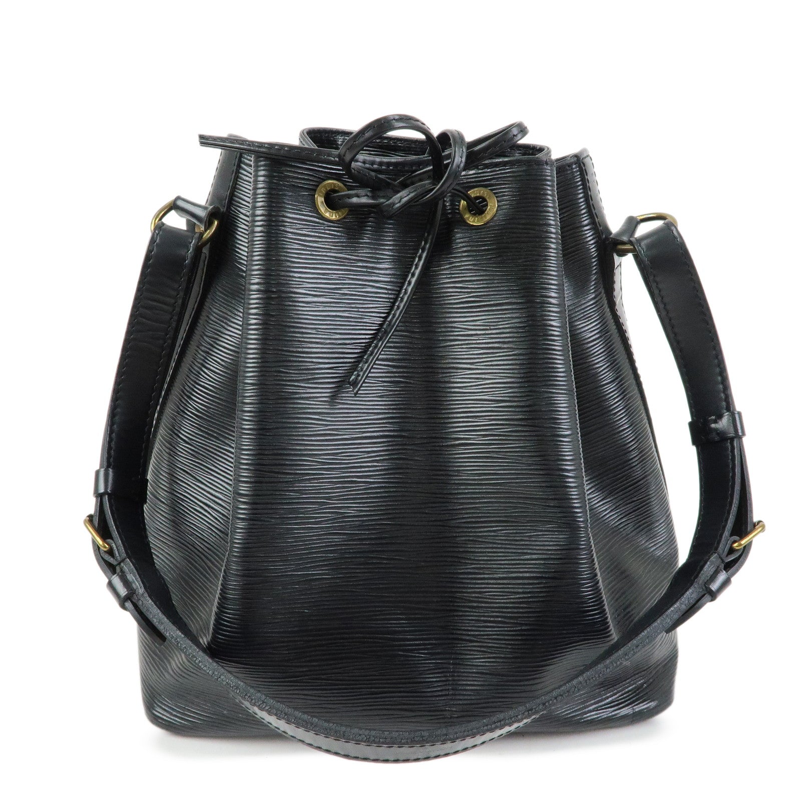 Louis Vuitton Epi Leather Petit Noe Shoulder Bag Noir Black M59012