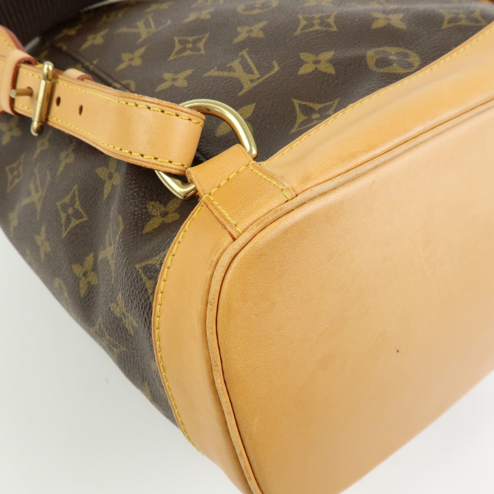 Louis Vuitton Monogram Montsouris GM Backpack Brown M51135