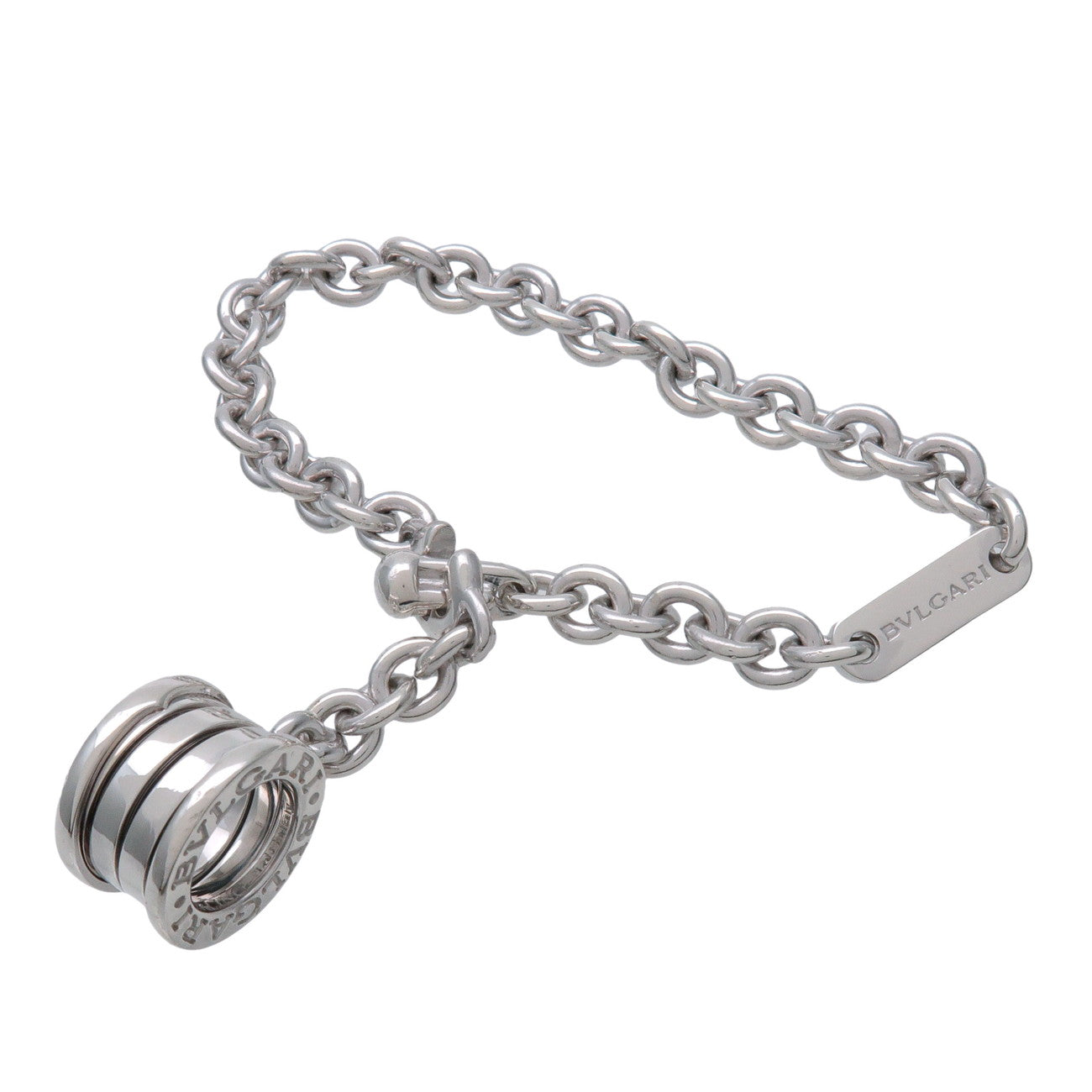 BVLGARI B-zero1 3 Band Bracelt SV925 Silver