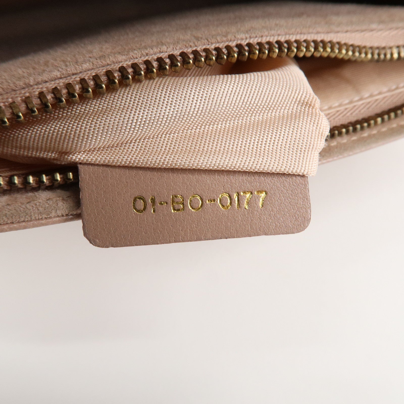 Christian Dior Addict Studs Leather Chain Shoulder Bag Hand Bag Beige Used