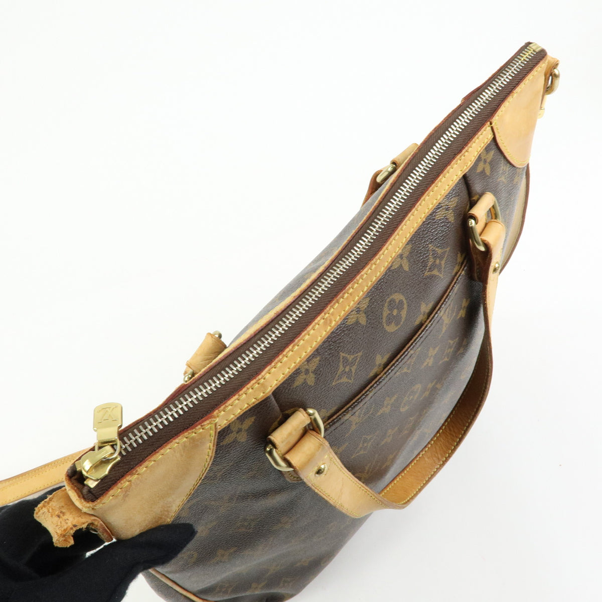 Louis Vuitton Monogram Odeon GM 2Way Bag Tote Bag Brown M56388
