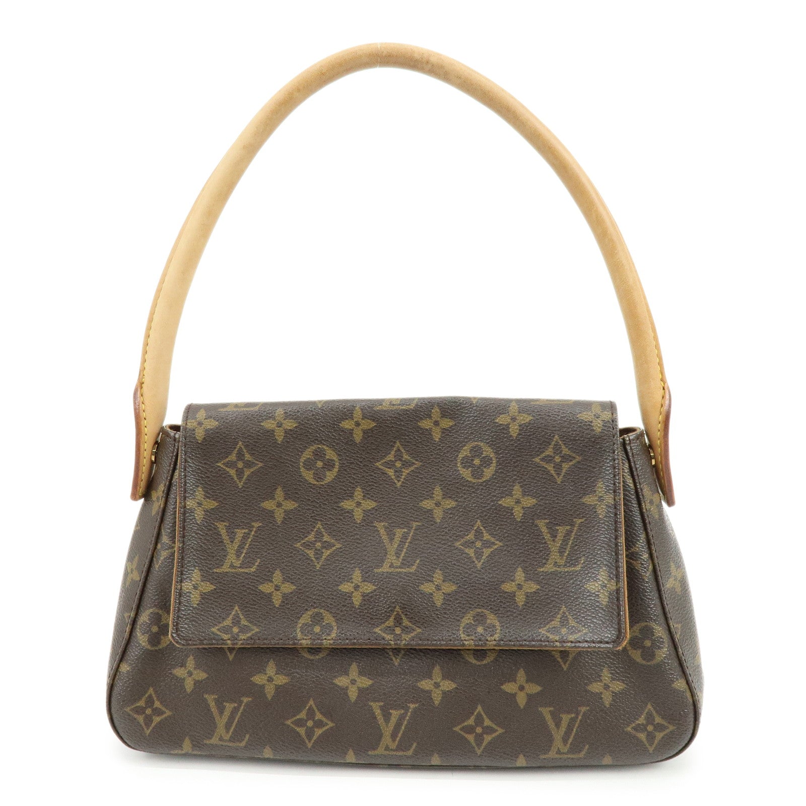 Louis Vuitton Monogram Mini Looping Shoulder Bag Brown M51147