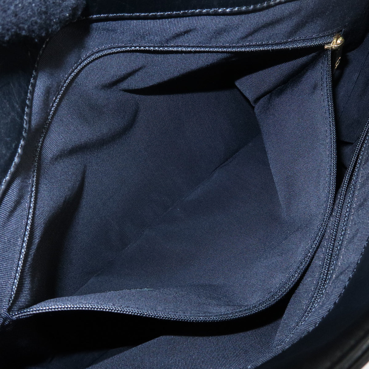 CHANEL COCO Mark Leather Tote Bag Shoulder Bag Black