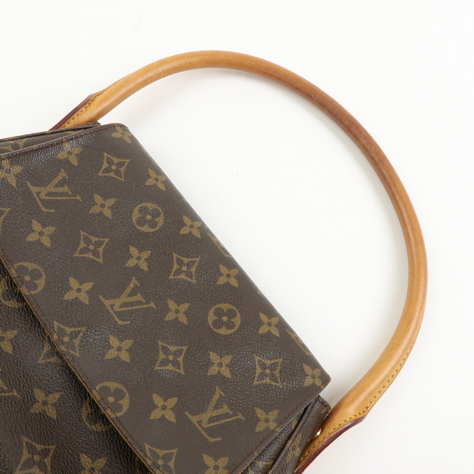 Louis Vuitton Monogram Mini Looping Shoulder Bag Brown M51147