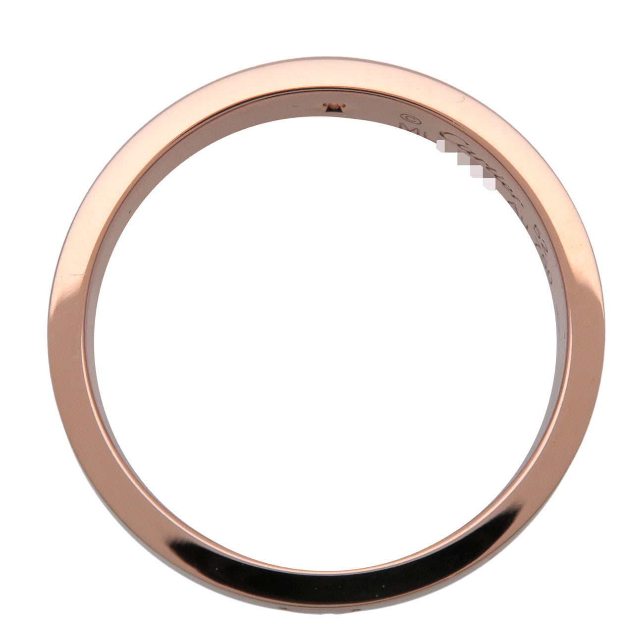 Cartier Mini Love 1P Diamond Ring K18 750PG Rose Gold #52 US6 EU53 HK13