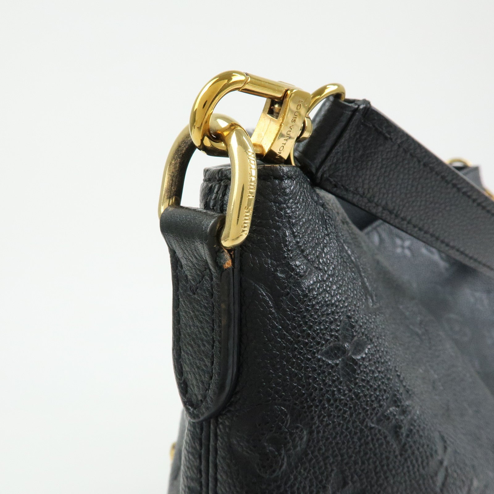 Louis Vuitton Monogram Empreinte Merry Leather 2Way Bag Noir M44014