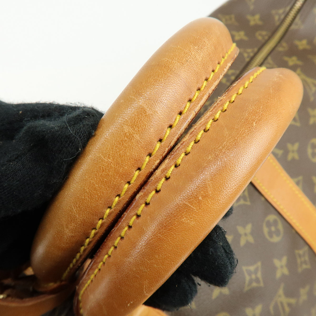 Louis Vuitton Monogram Keep All Bandouliere 55 Boston Bag M41414