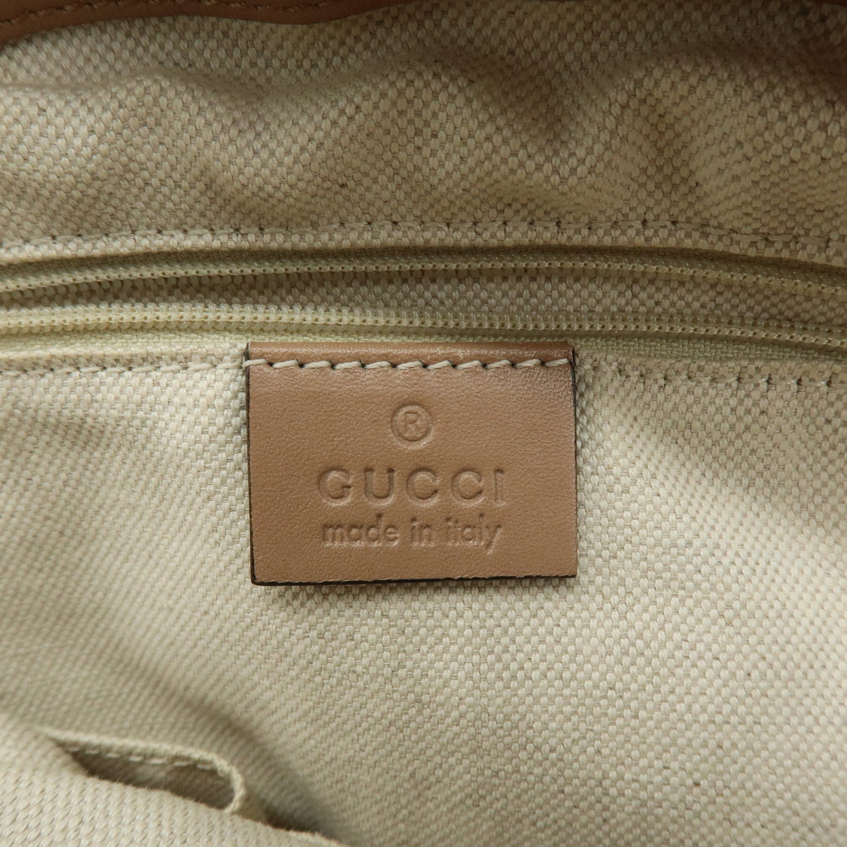 GUCCI Sukey Diamante Interlocking G GG Canvas Leather 2Way Bag 247902