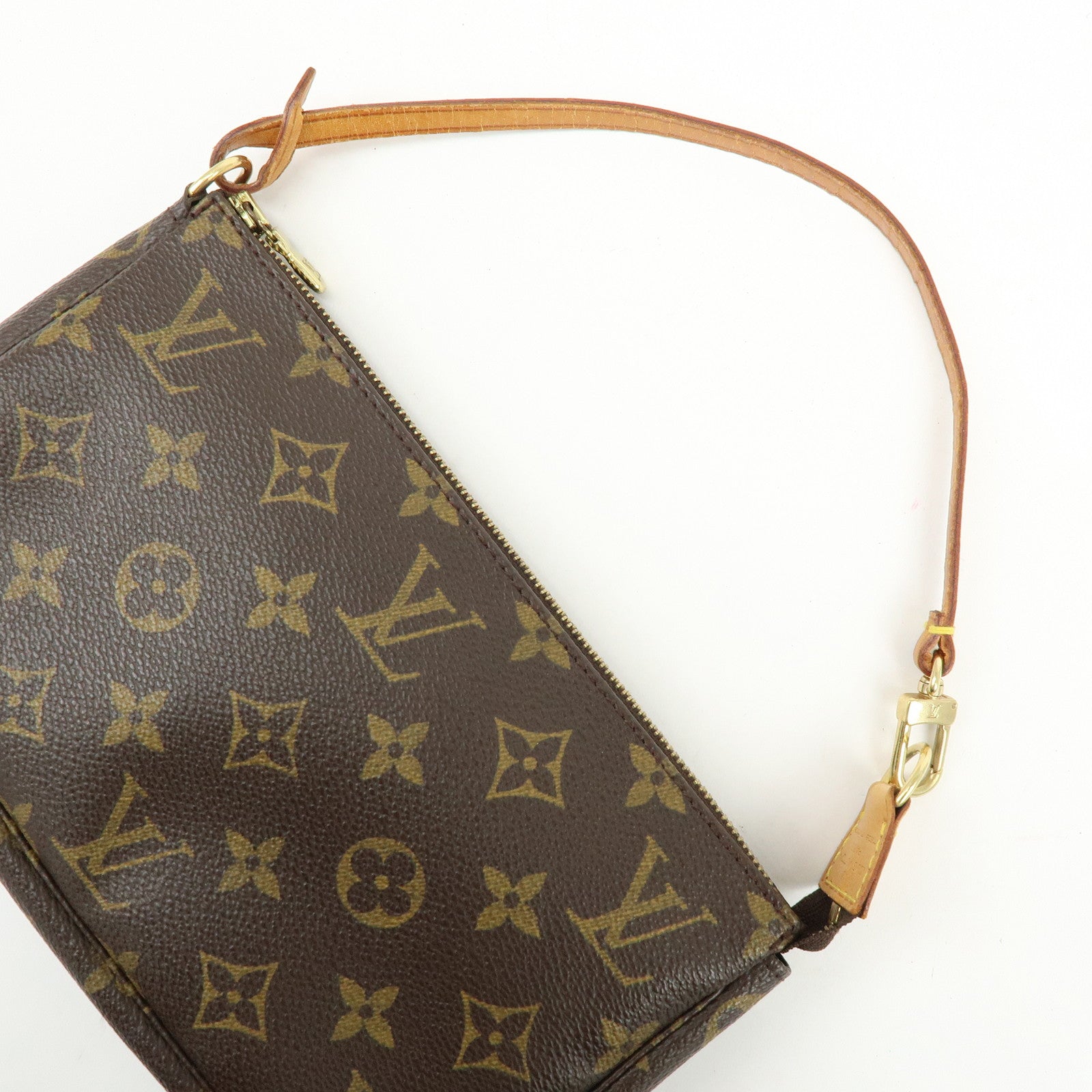 Louis Vuitton Monogram Pochette Accessoires Pouch Hand Bag M51980
