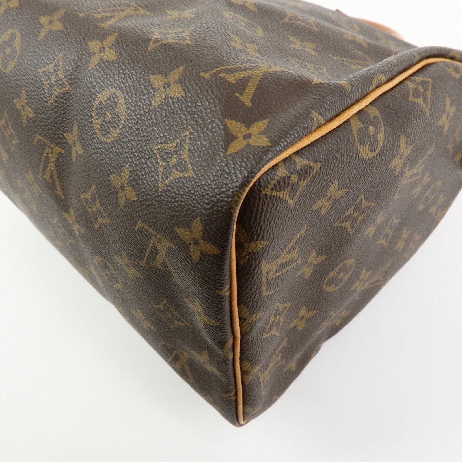 Louis Vuitton Monogram Speedy 30 Boston Bag Hand Bag Brown M41526