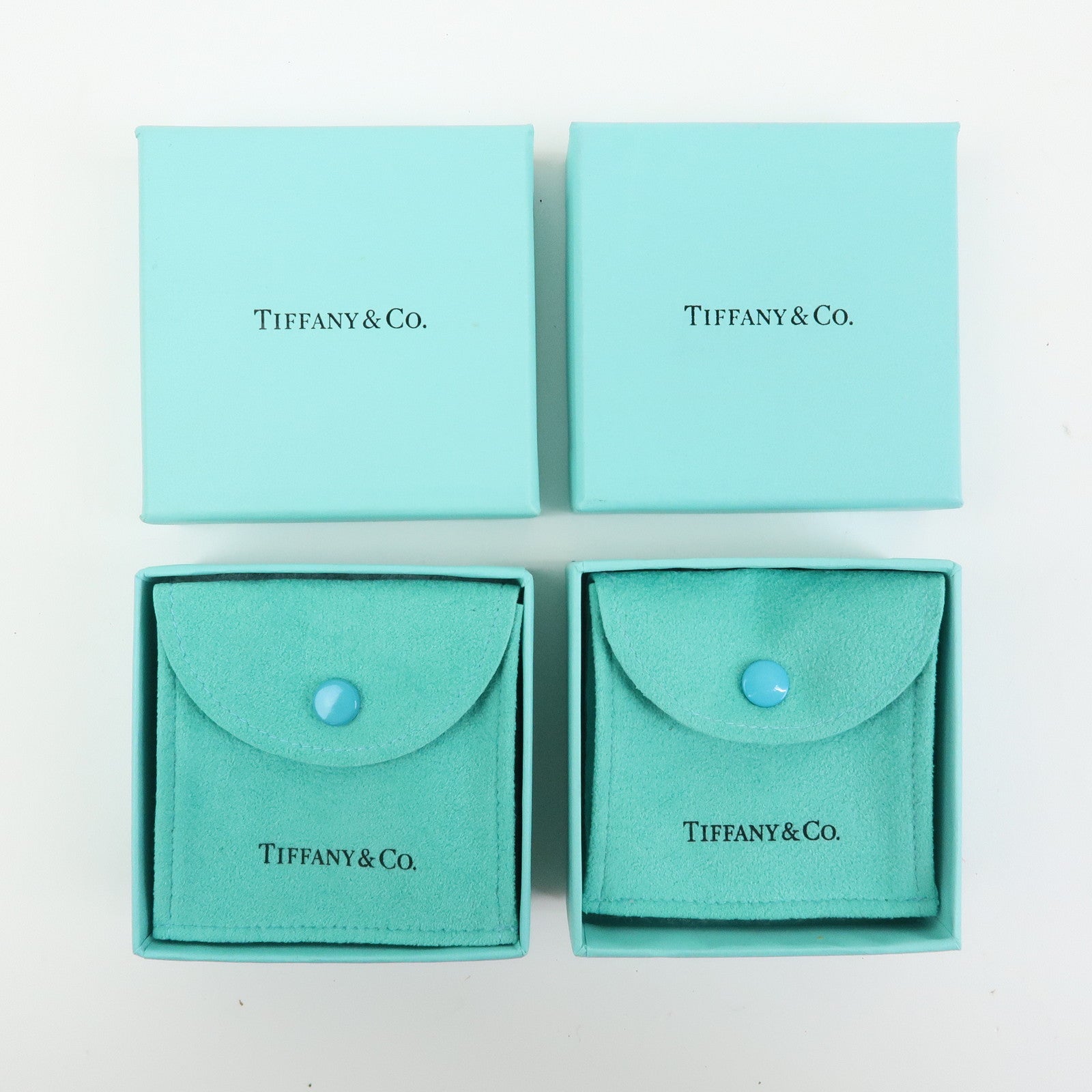 Tiffany&Co. Set of 10 Jewelry Paper Box Dust Bag For Necklaces