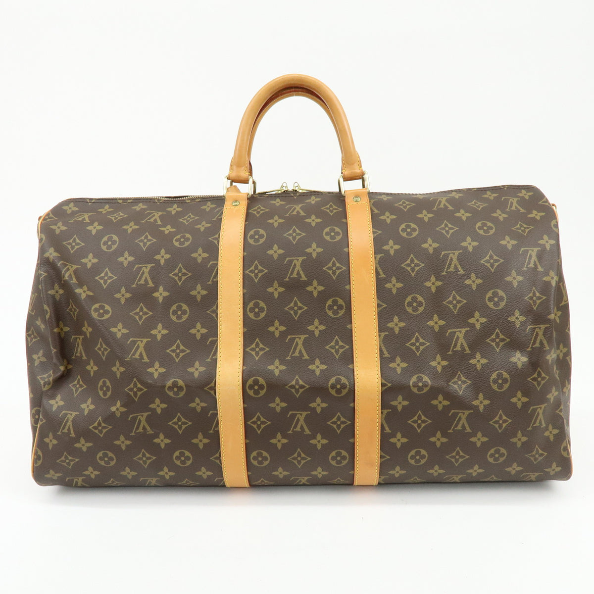 Louis Vuitton Monogram Keep All Bandouliere 55 Boston Bag M41414