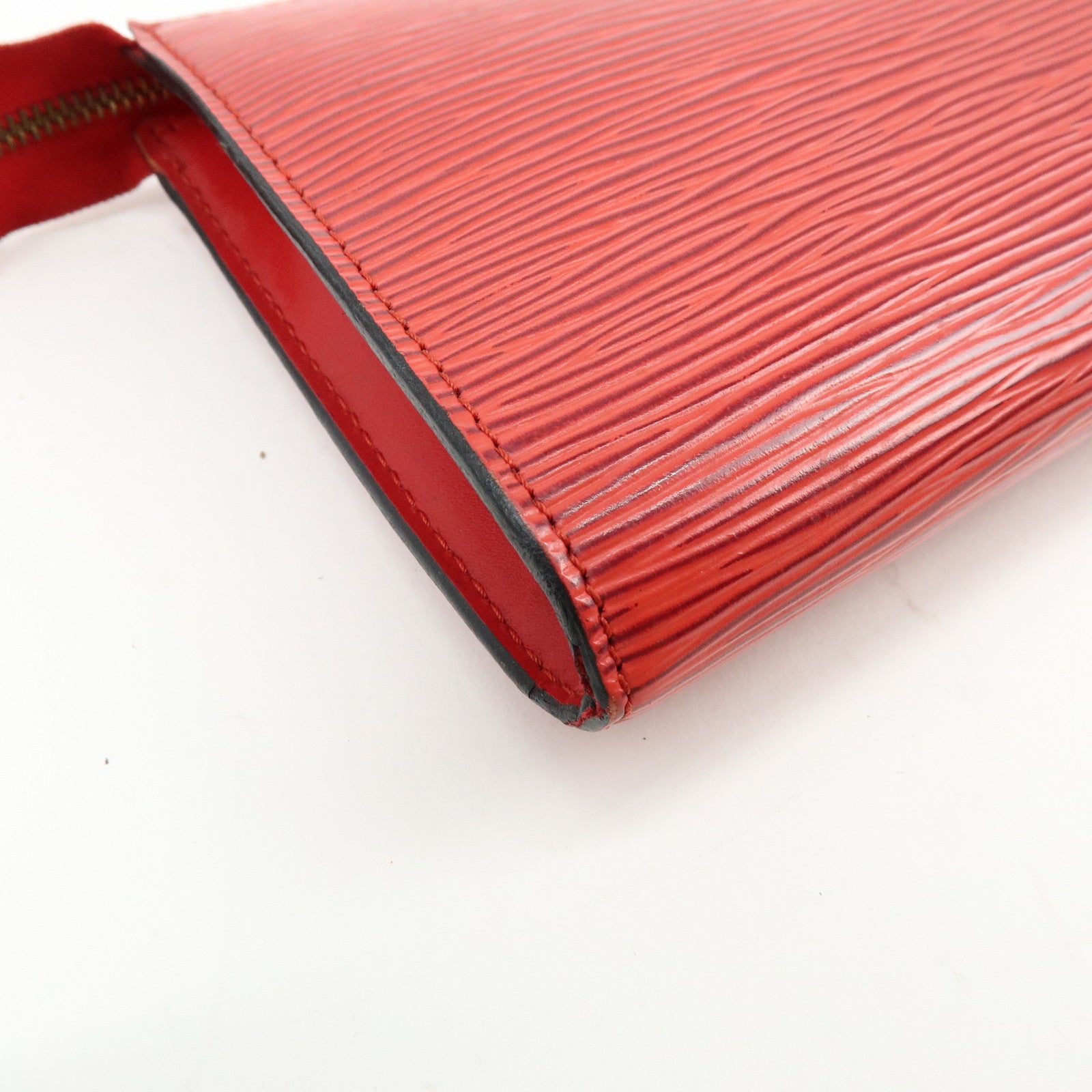 Louis Vuitton Epi Pochette Accessoires Pouch Castilian Red M52947