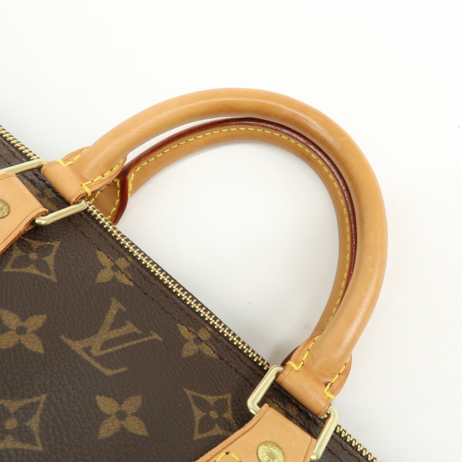 Louis Vuitton Monogram Speedy 40 Hand Bag Boston Bag Brown M41522