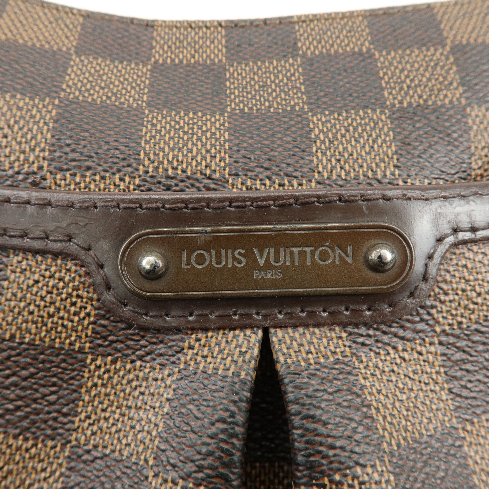 Louis Vuitton Damier Bloomsbury PM Shoulder Crossbody Bag Brown N42251