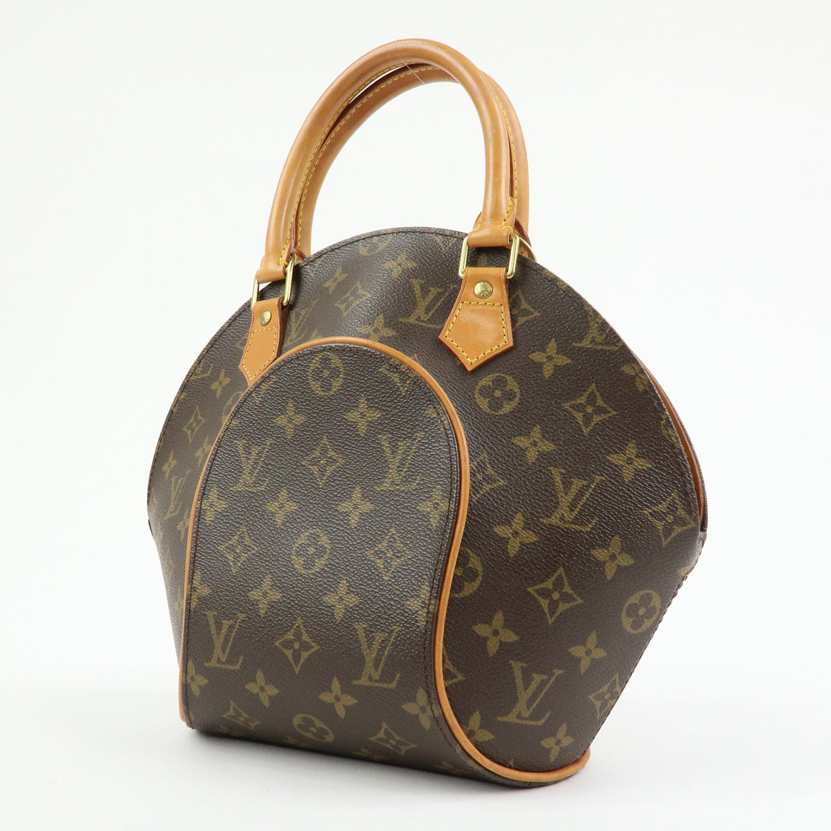 Louis Vuitton Monogram Ellipse PM Hand Bag Brown M51127