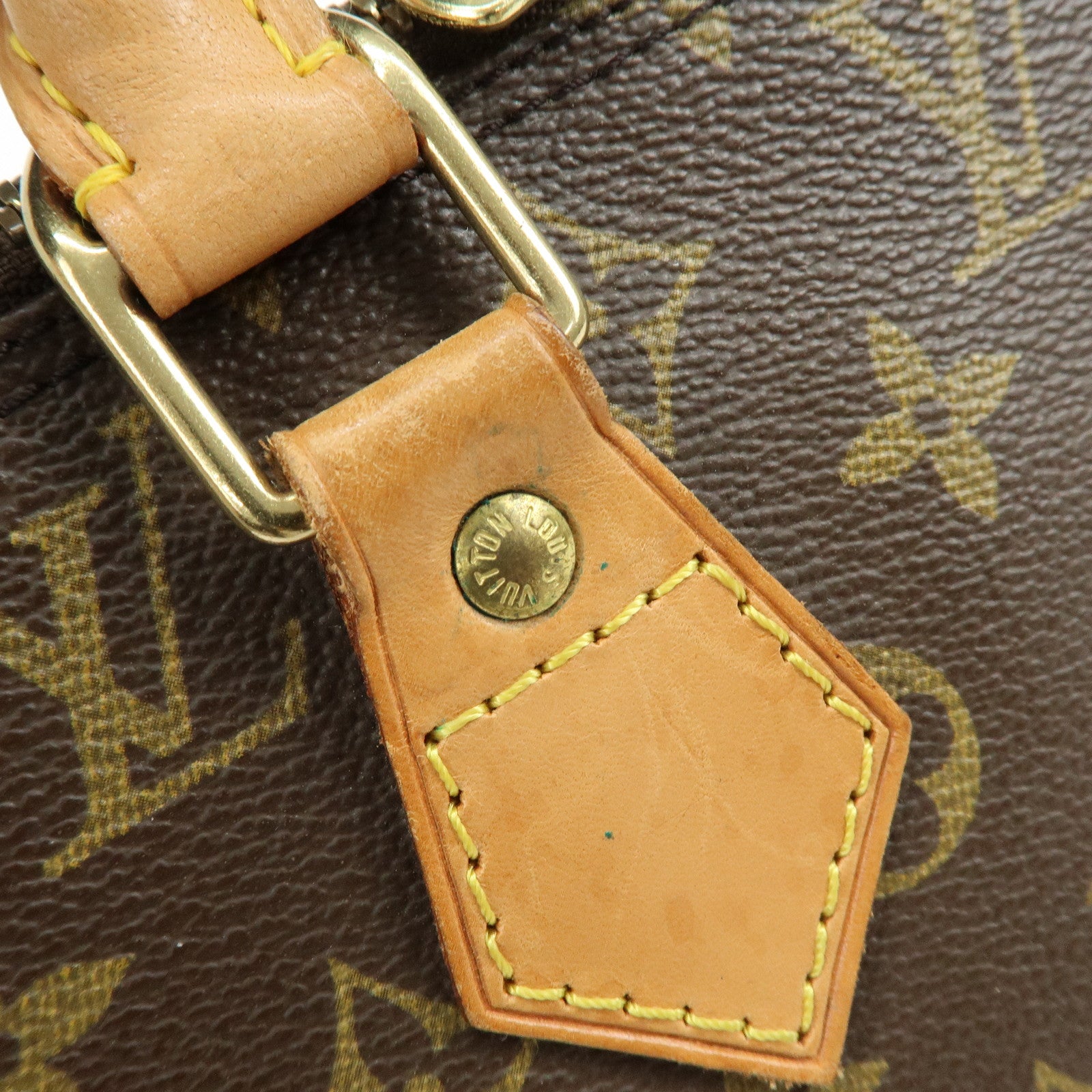 Louis Vuitton Monogram Canvas Alma Hand Bag Brown M51130