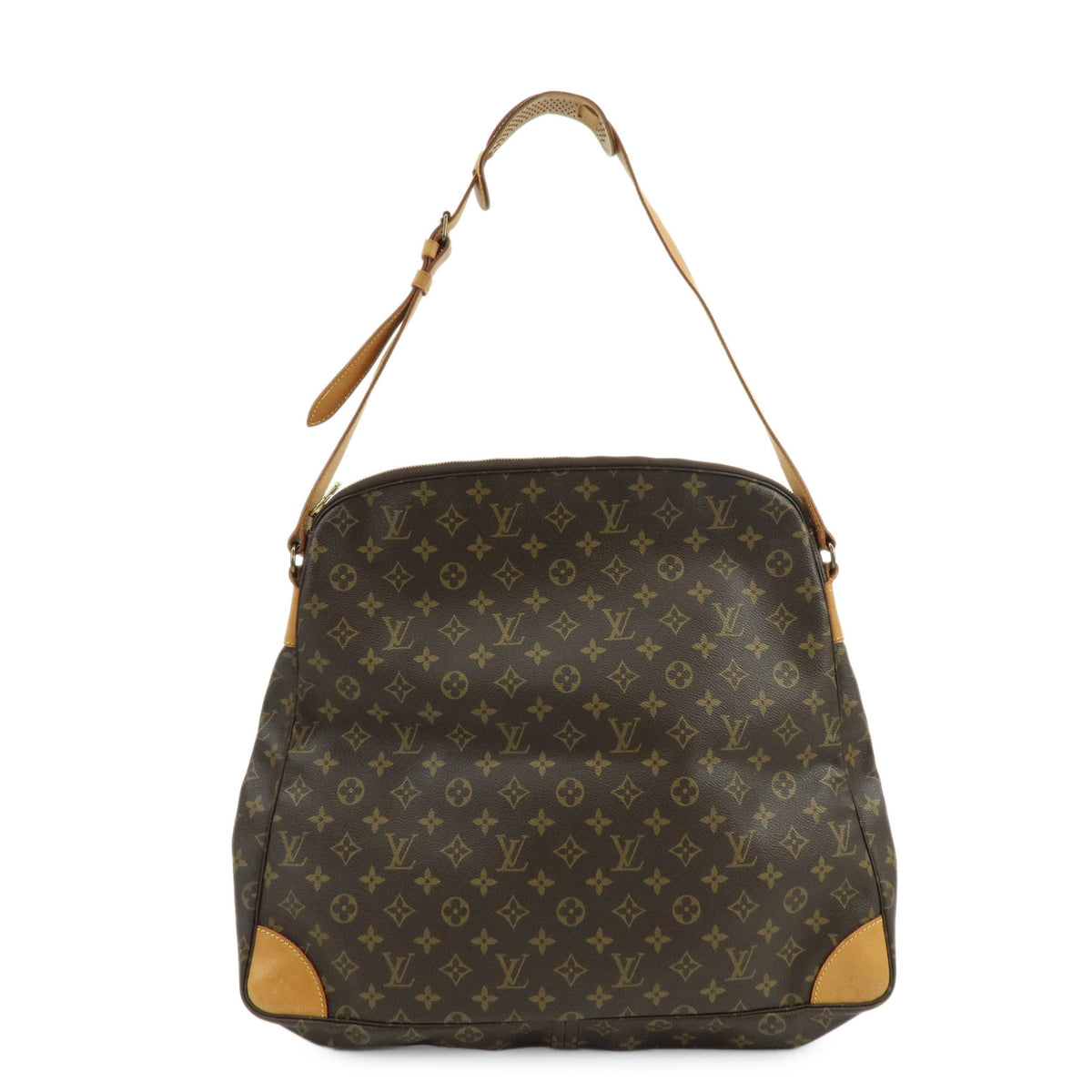 Louis Vuitton Monogram Balade Canvas Leather Shoulder Bag Brown M51112