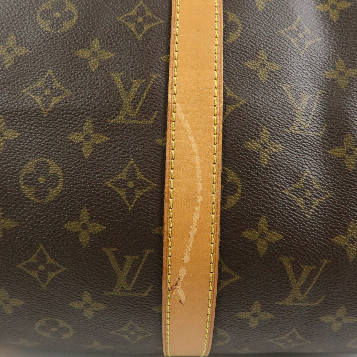 Louis Vuitton Monogram Keep All Bandouliere 50 Boston Bag M41416