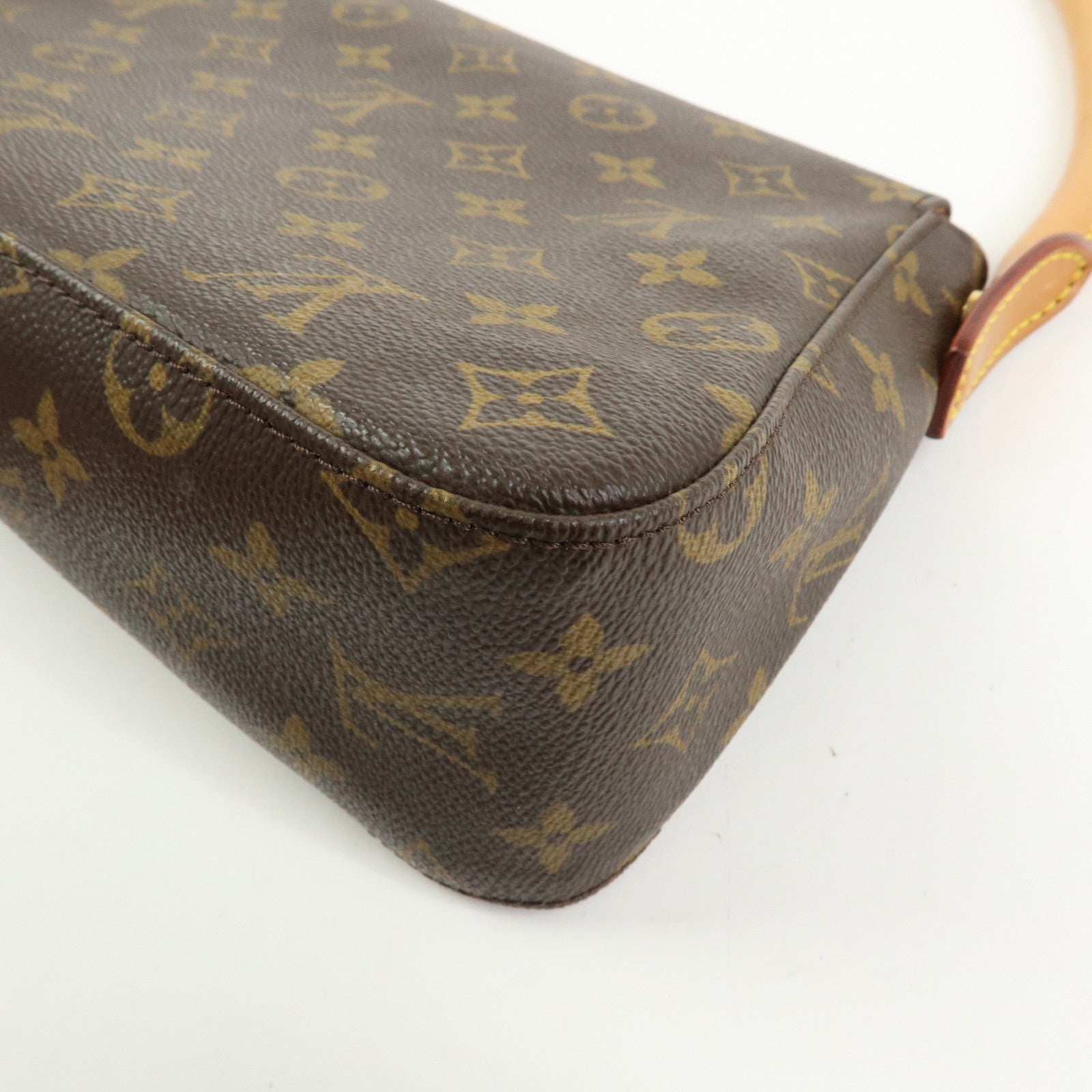 Louis Vuitton Monogram Mini Looping Shoulder Bag Brown M51147