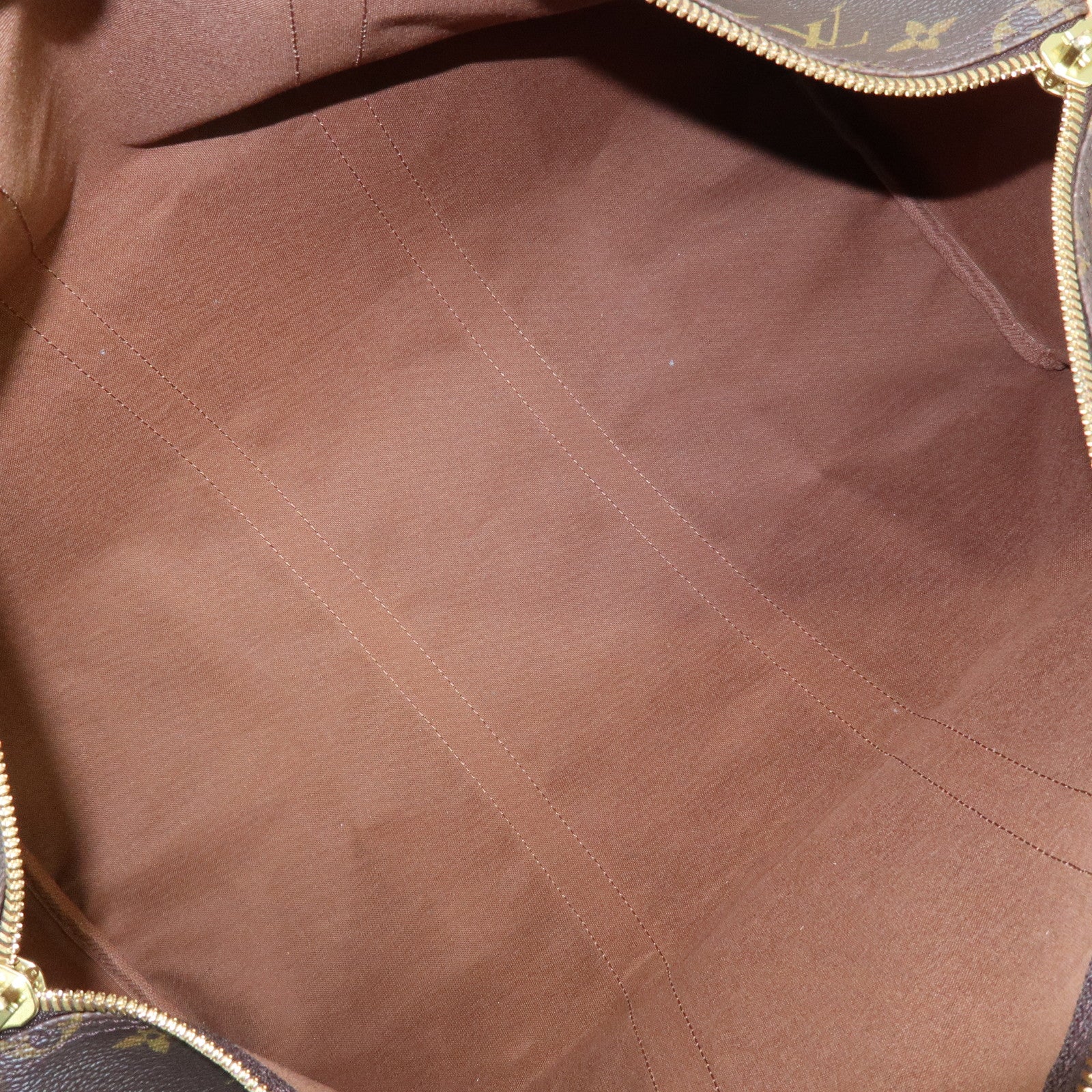 Louis Vuitton Monogram Keep All 50 Boston Bag Hand Bag Brown M41426