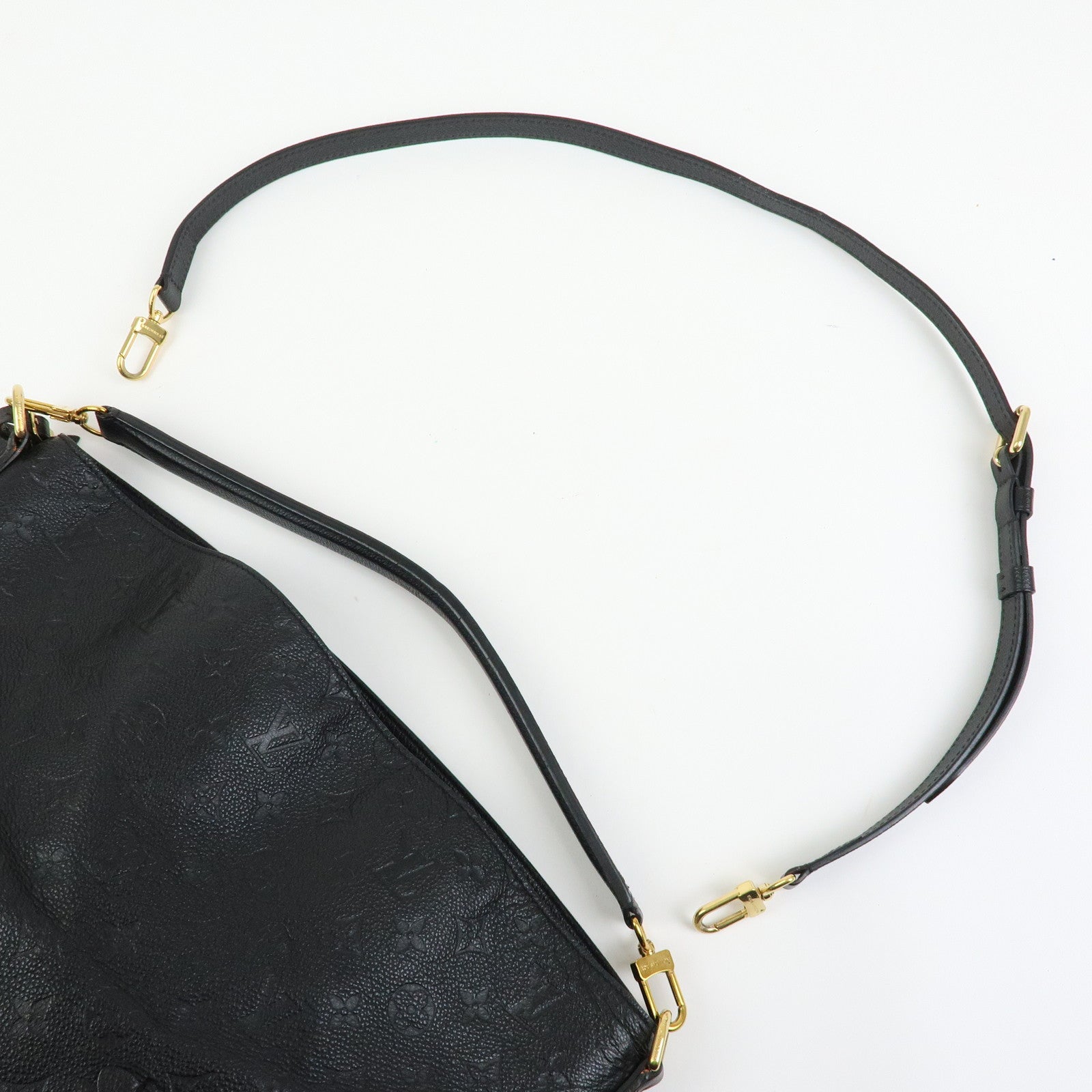 Louis Vuitton Monogram Empreinte Merry Leather 2Way Bag Noir M44014