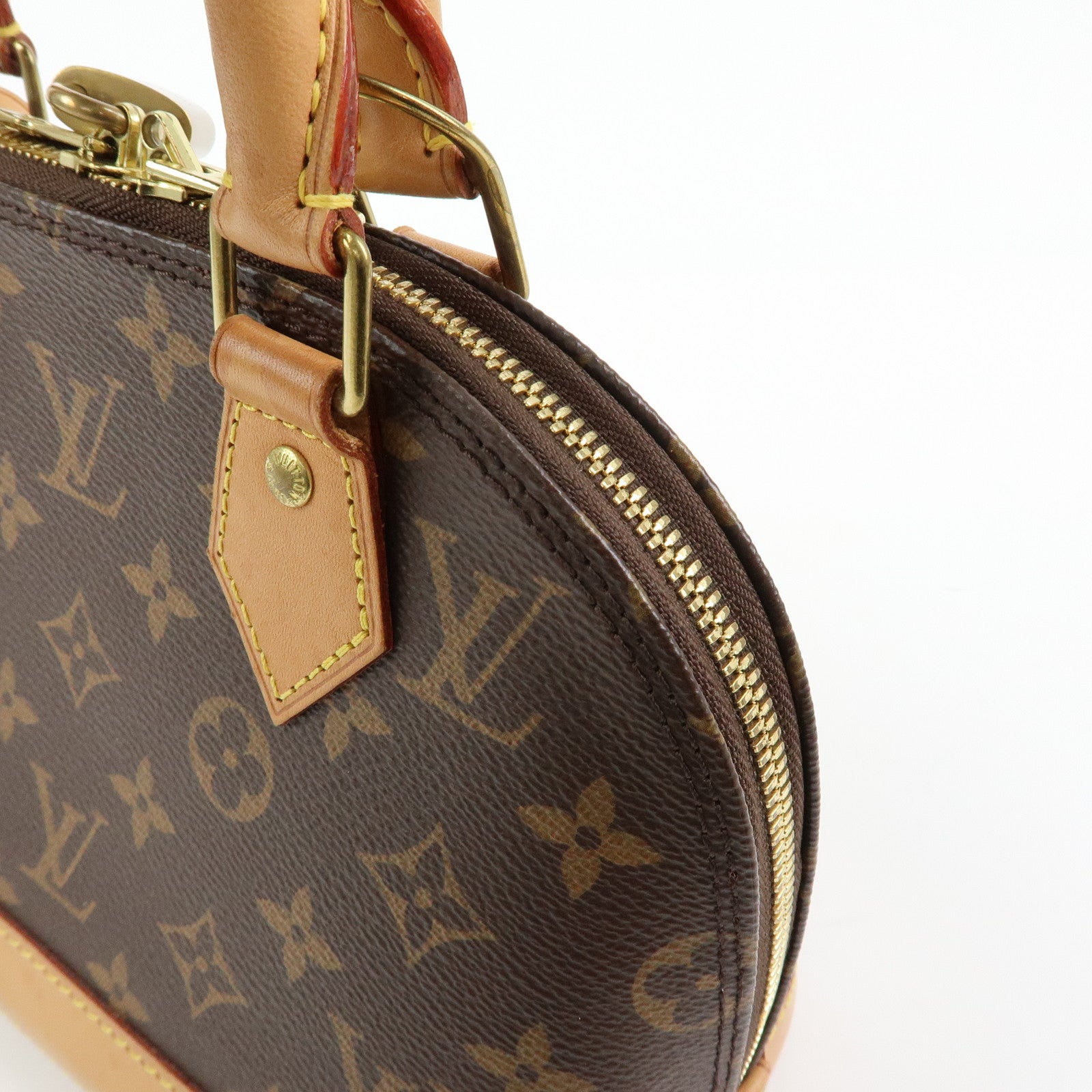 Louis Vuitton Monogram Alma BB 2Way Hand Bag Shoulder Bag M53152