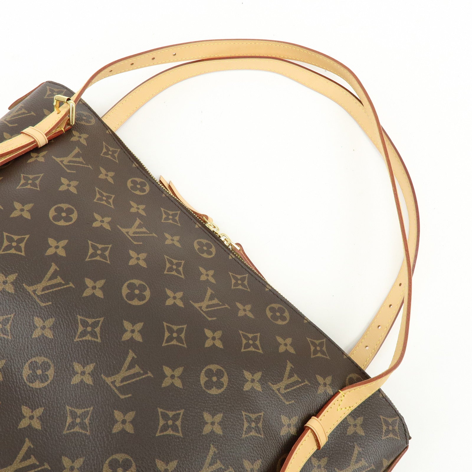 Louis Vuitton Monogram Canvas Tuileries Tote Bag Brown M41207