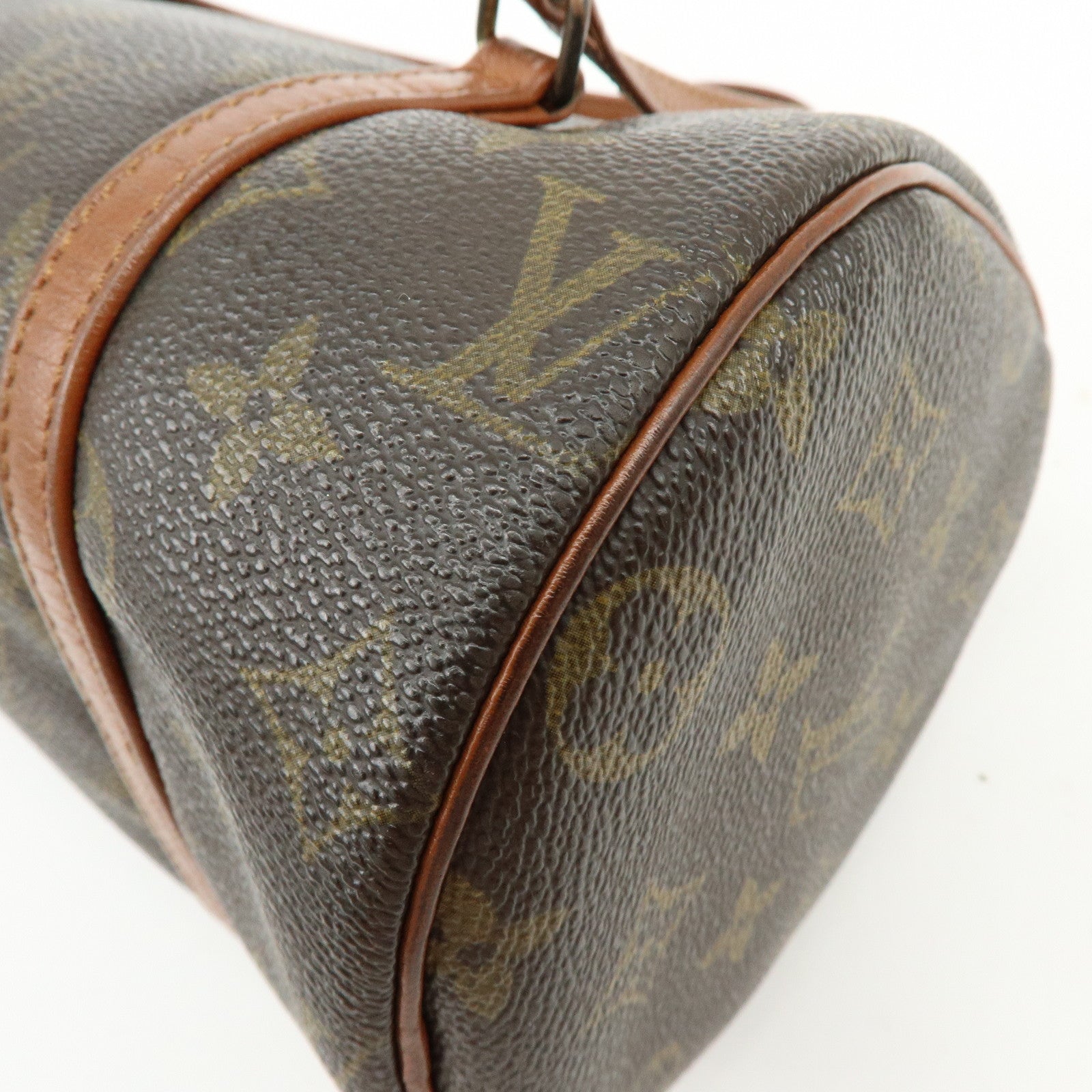 Louis Vuitton Monogram Papillon 26 Hand Bag Brown M51366